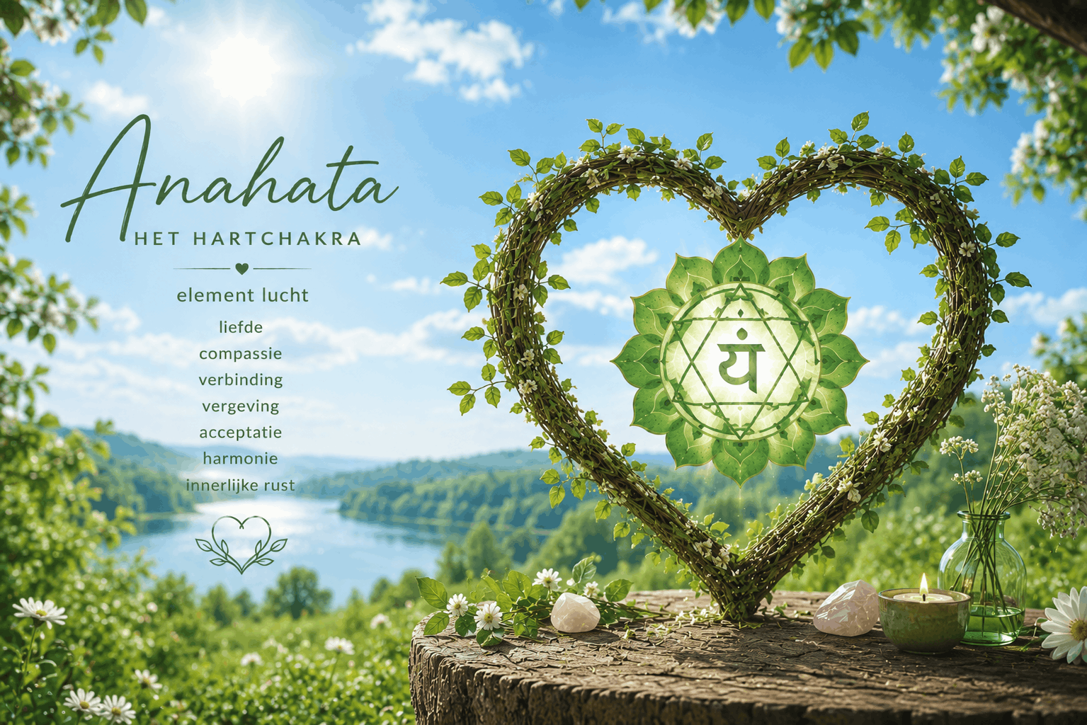 Anahata: leven vanuit een open hartchakra